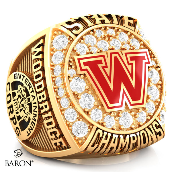 Woodbridge High School Entertainment Corps 2024 Championship Ring - Design 4.4 *BALANCE*