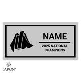 Xtreme Cheer Inferno 2025 Championship Black Window Ring Box