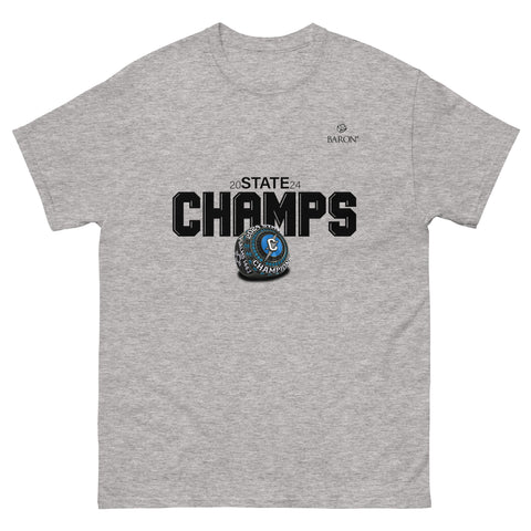 Cleveland High School Girls Wrestling 2024 Championship T-Shirt