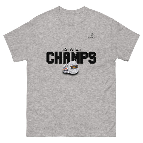 Rock Springs High School Cheer 2024 Championship T-Shirt (Design 3.5)