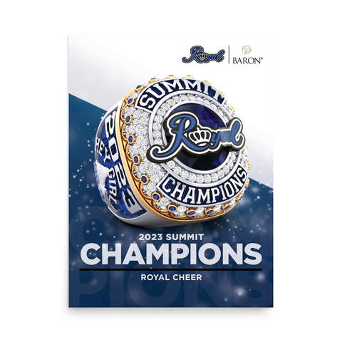 Royal Cheer 2023 Championship Poster