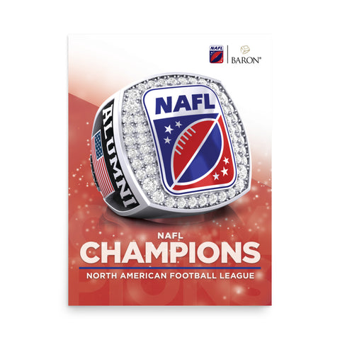 North American Football League 2023 US Championship Poster