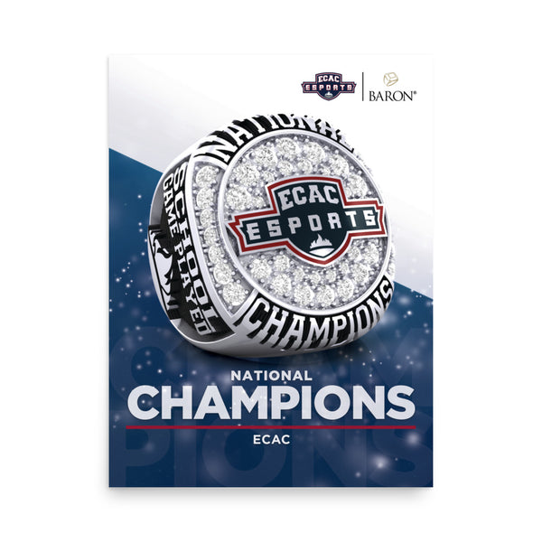 ECAC National Champions Esports Championship Poster