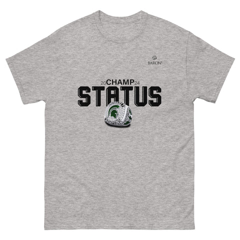 Michigan State University Men's Hockey 2024 Championship T-Shirt