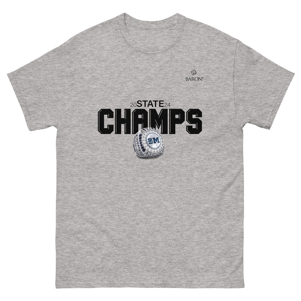 St. Mary's School Volleyball 2024 Championship T-Shirt D2.3