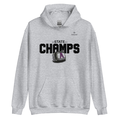 Anacortes High School Football 2023 Championship Hoodie D3.5