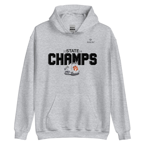 Fallston High School Lacrosse Girls 2024 Championship Hoodie