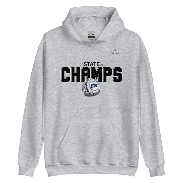 St. Mary's School Volleyball 2024 Championship Hoodie D2.3