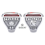 Aragon High School Boys Soccer 2022 Championship Ring - Design 1.1