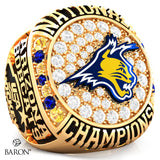 Arizona Bobcats Hockey 2022 Championship Ring - Design 1.4