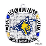 Arizona Bobcats Hockey 2023 Championship Ring Top Pendant - Design 1.3