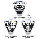 Arizona Bobcats Hockey 2023 Championship Ring - Design 1.5