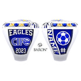 Bakersfield Christian Boys Soccer 2023 Championship Ring - Design 1.2