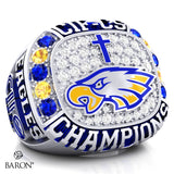 Bakersfield Christian Boys Soccer 2023 Championship Ring - Design 1.2