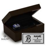 Bakersfield High School Baseball 2022 Championship Ring Box