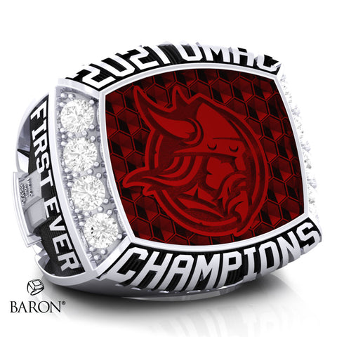 Bethany Lutheran College Mens Soccer 2021 Championship Ring - Design 3.1