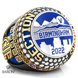 Birmingham High School Boys Wrestling 2022 Championship Hoodie - Design 4.9 Ring