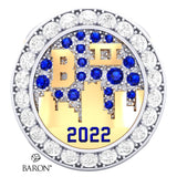 Birmingham High School Girls Wrestling 2022 Championship Ring - Design 4.5