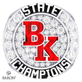 Bishop Kelley High School Cross Country 2021 Championship Ring - Design 1.1