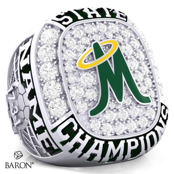 Bishop Manogue Catholic High School 2022 Championship Ring - Design 1.2