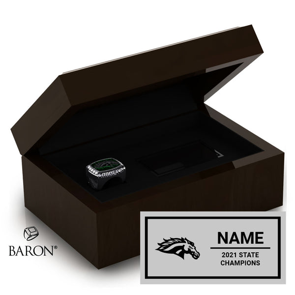 Blackfoot High School Cross Country 2021 Championship Ring Box