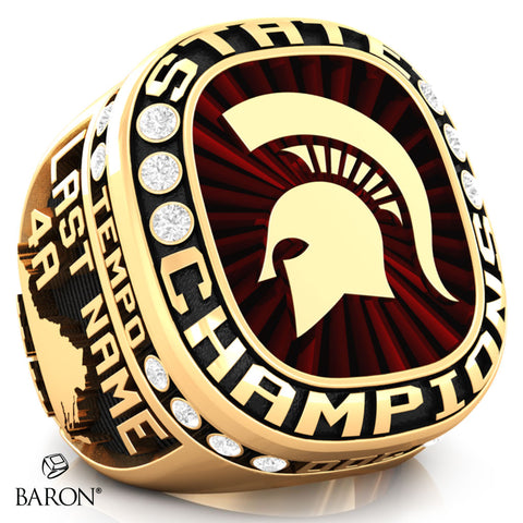 Broad Run Spartans Baseball 2021 Championship Ring - Design 1.10