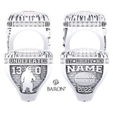 Brown University Rugby 2022 Championship Ring - Design 1.9