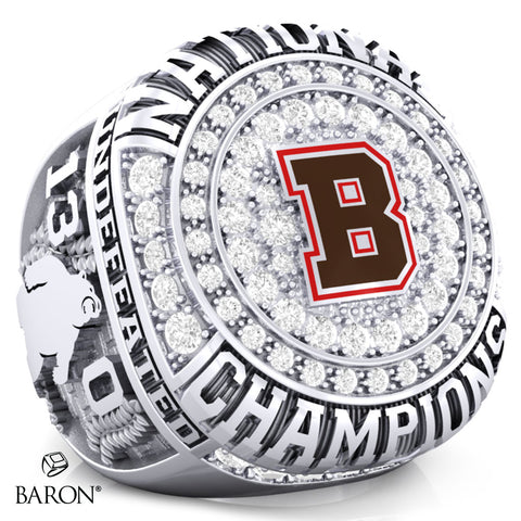 Brown University Rugby 2022 Championship Ring - Design 1.9