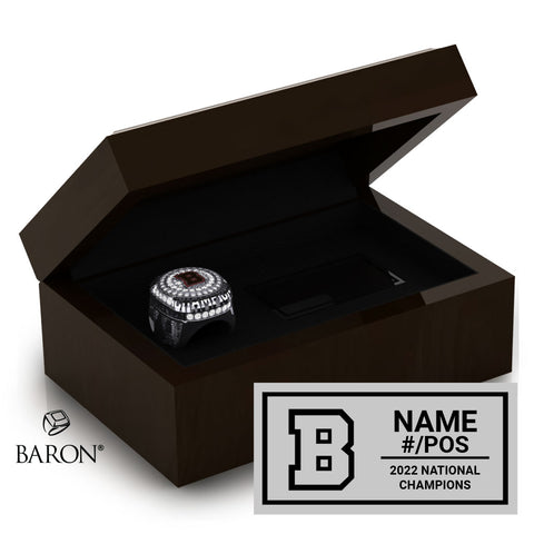 Brown University Rugby 2022 Championship Ring Box