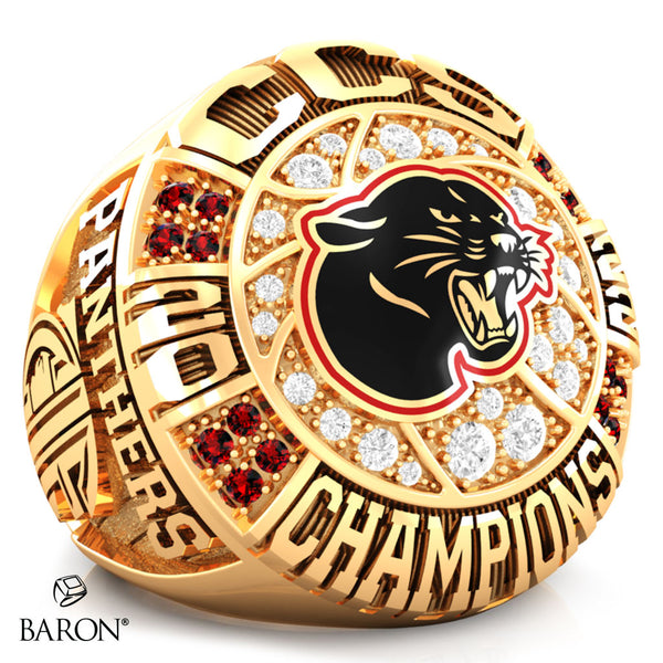 Burlingame High School Boys Basketball 2022  Championship Ring - Design 2.4.A