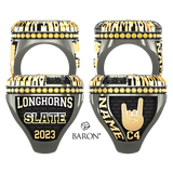 C4 Longhorns Slate 2023 Championship Ring - Design 1.2