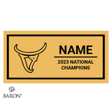 C4 Longhorns Slate 2023 Championship Display Case