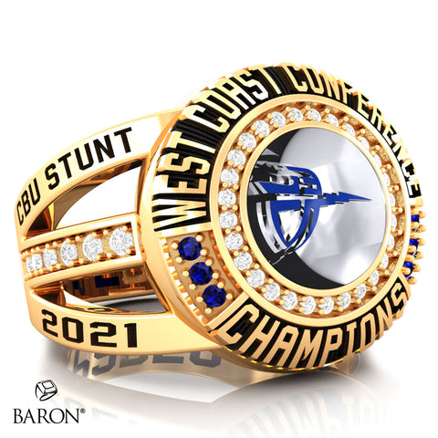 Cal Baptist Cheer 2021 Championship Ring - Design 1.6