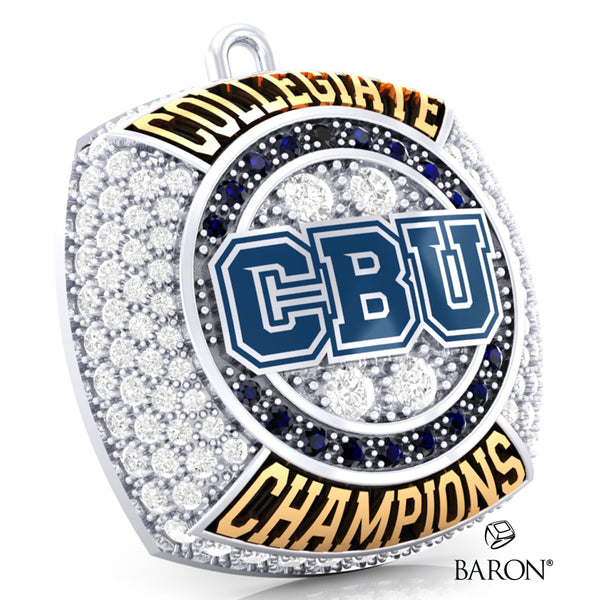Cal Baptist Dance 2022 Collegiate Championship Ring Top Pendant - Design 1.6