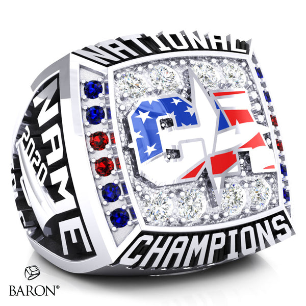 California Rangers Championship Ring - Design 1.4 (LG)