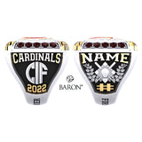 Cardinal Newman Baseball 2022 Championship Ring - Design 1.3