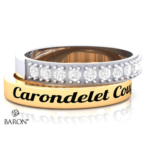 Carondelet Cougars Stackable Class Ring Set - 3150
