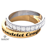 Carondelet Cougars Stackable Class Ring Set - 3152