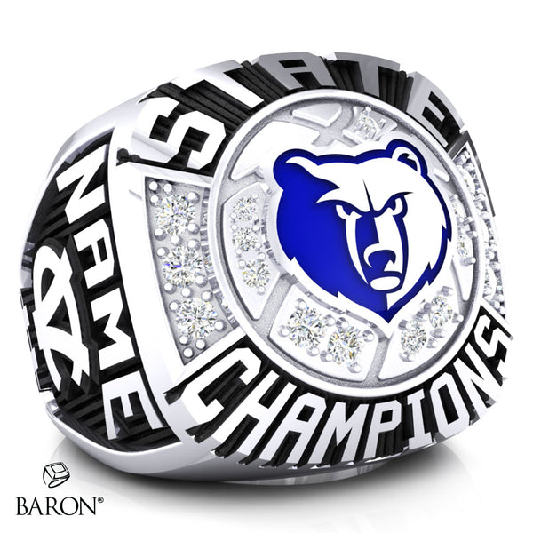 Central Valley Bears Championship Ring - Design 8.3