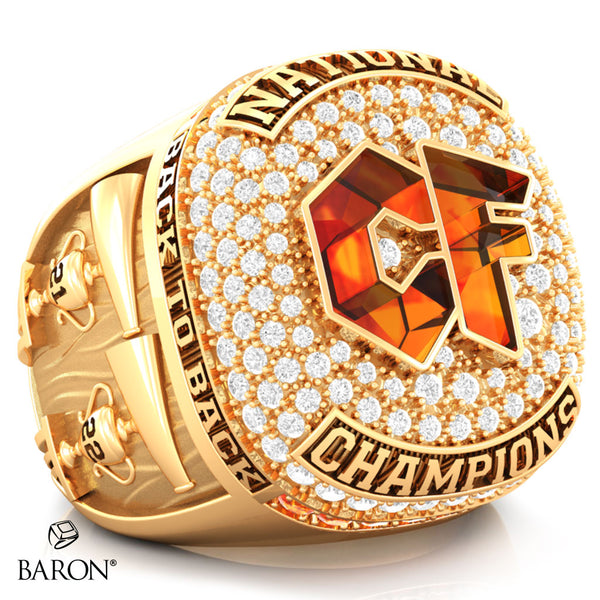 Cheer Force Fire Cheer 2022 Championship Ring - Design 3.1