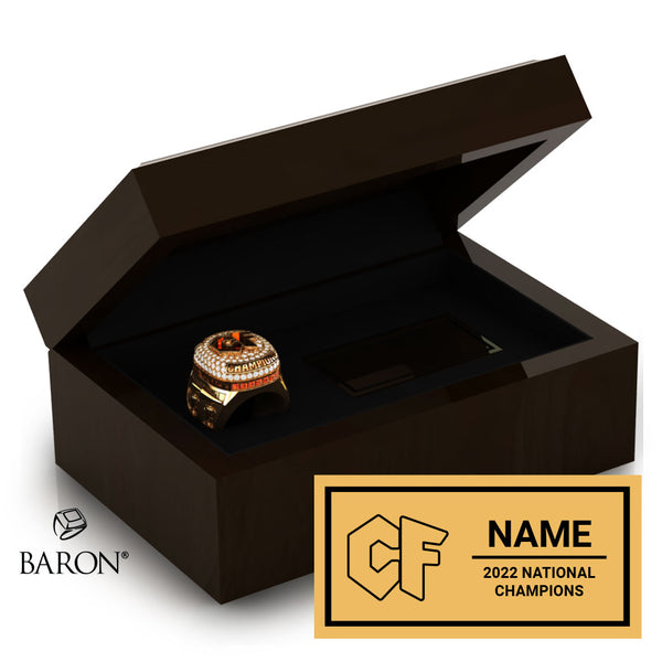 Cheer Force Fire Cheer 2022 Championship Ring Box