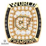 Gold CF Cheer 2002 Championship Ring - Design 1.4