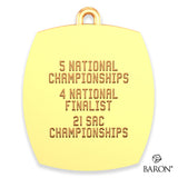 Coach Ken Sparks 338 Ring Top Pendant - Design 1.11 (Gold Durilium/10kt Yellow Gold)