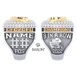 Colorado Greyhawks 2022 Championship Ring - Design 1.2