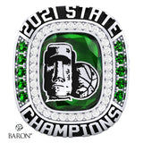 Coronado Islanders Boys Basketball 2021 Championship Ring - Design 2.3