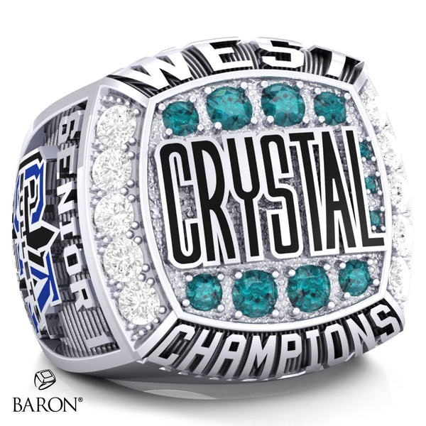 Crystal Cheer 2021 Championship Ring - Design 1.5