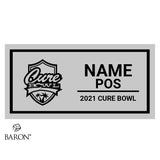 Cure Bowl Officials Rings 2021 Championship Display Case