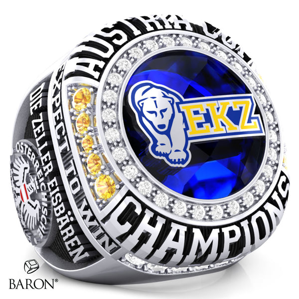EKZ EISBAREN 2023 Championship Ring - Design 1.2