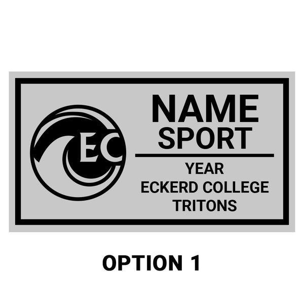 Eckerd College Tritons Senior Championship Display Case