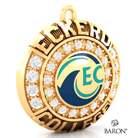 Eckerd College Varsity Championship Ring Top Pendant - Design 2.5